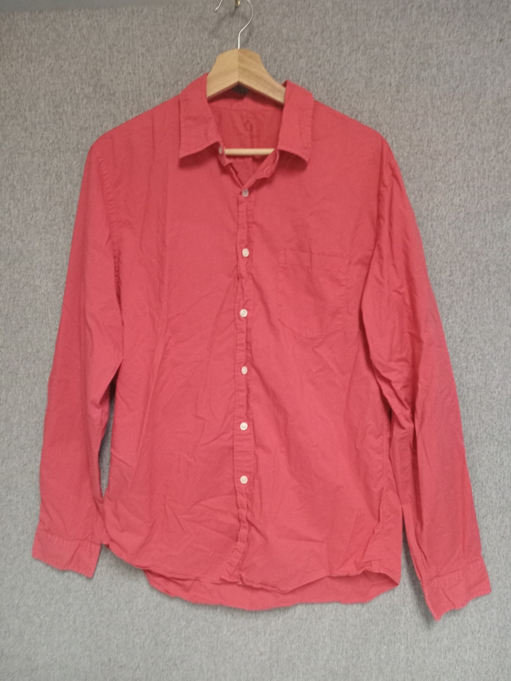 J. Crew Men's Coral Button-Down Shirt